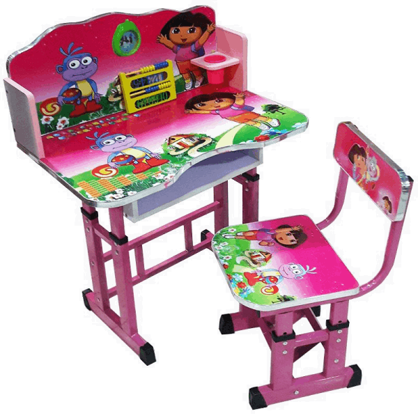 BestToys Educating tables Children's desk with chair Dora Explorer