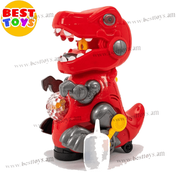 BestToys Light and sound toys Smoke blowing dinosaur with light and sound effects model № 2