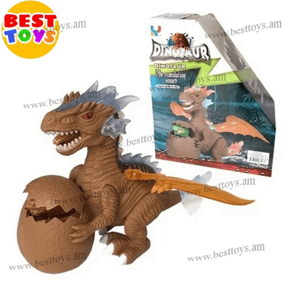 BestToys Light and sound toys Dinosaur with light and sound effects model № 2