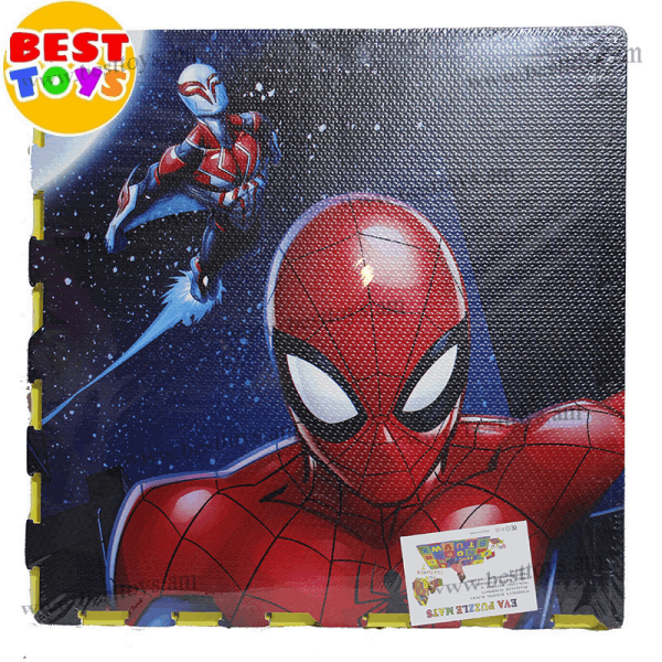 BestToys Colorful and painted puzzle mats Children's rug-puzzle Spider-Man