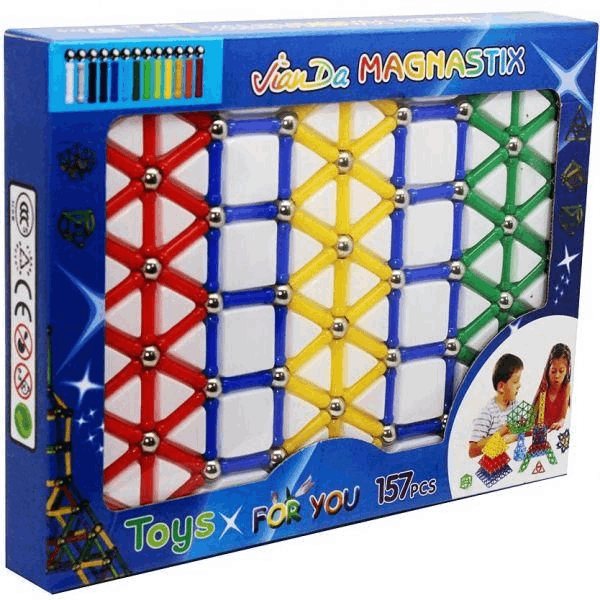 BestToys Magnetic constructors Magnetic constructors: 157 pieces