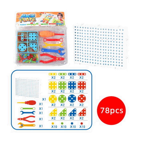 BestToys Ժամանցային խաղեր Mosaic: 78 pieces