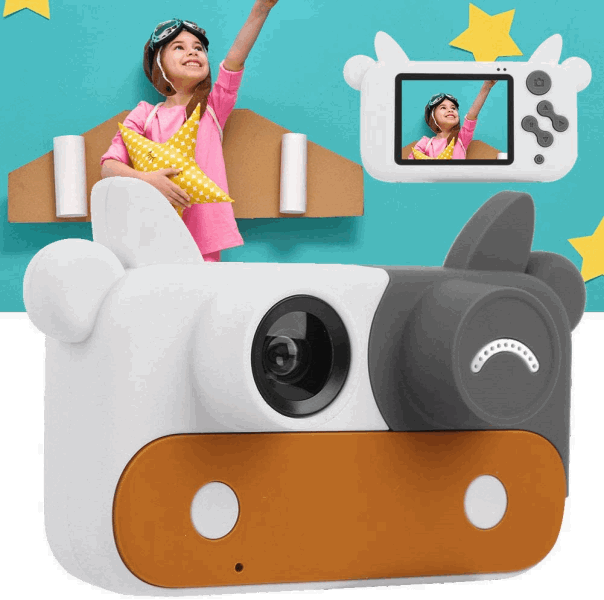 BestToys Камеры Детский цифровой фотоаппарат корова