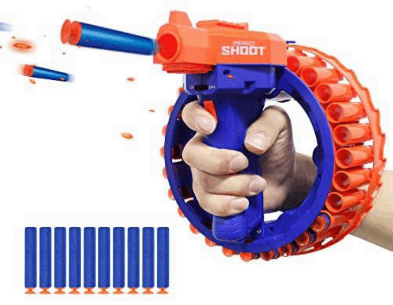 BestToys Collections of weapons Hand blaster round