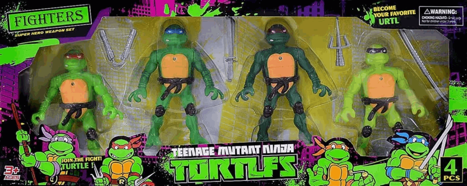 BestToys Սուպերհերոսներ և մուլտհերոսներ Ninja Turtles հավաքածու