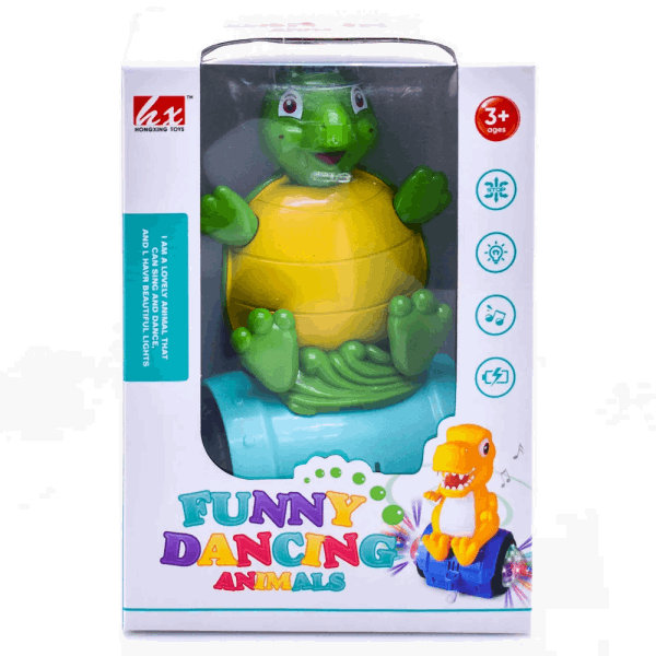 BestToys Light and sound toys Dancing turtle