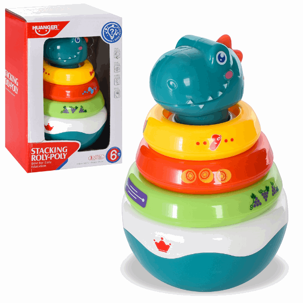 Huanger Huanger Roly-poly dinosaur 17 cm