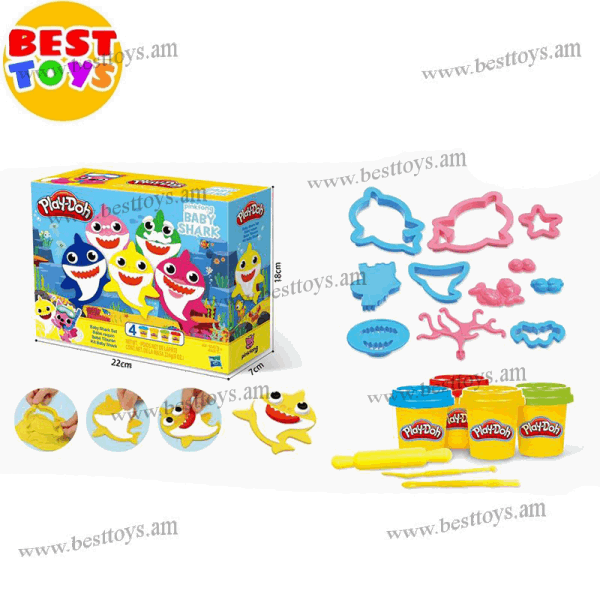 BestToys Пластилины и гончарные наборы Պլաստիլին «ձուկ» Play-Doh