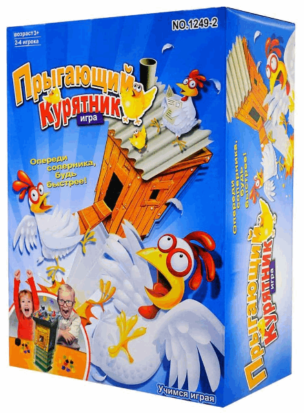 BestToys Ժամանցային խաղեր Board game Jumping Chicken Coop