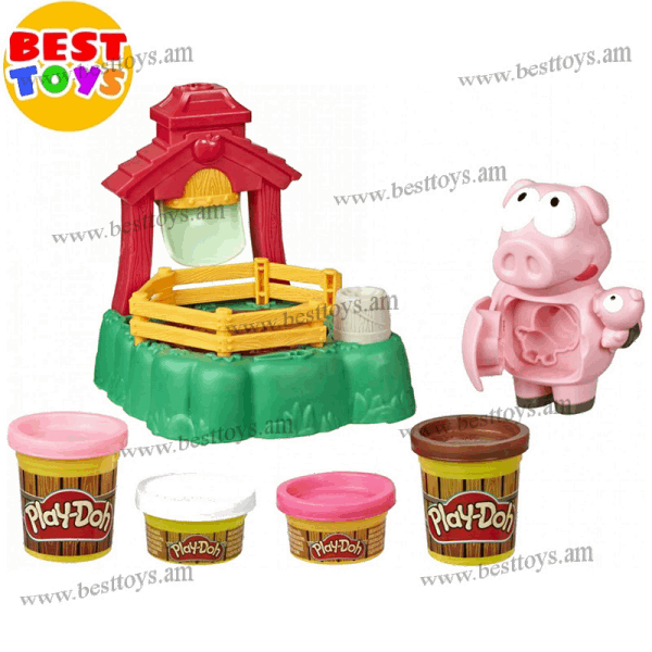 Play-Doh Play-Doh Պլաստիլին Play-Doh “Չարաճճի խոզուկներ”