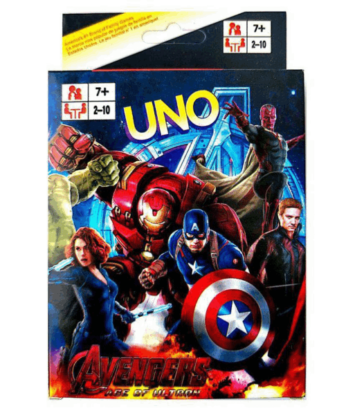 BestToys Ժամանցային խաղեր Խաղաքարտեր Uno Avengers