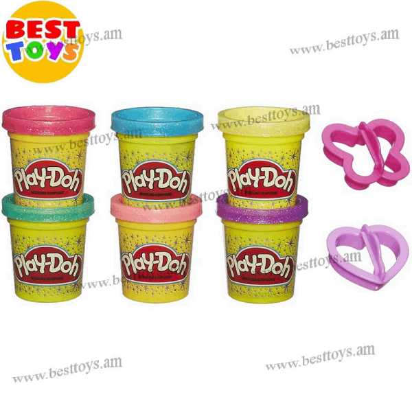 Play-Doh Play-Doh Պլաստիլին Play-Doh “Փայլուն հավաքածու”