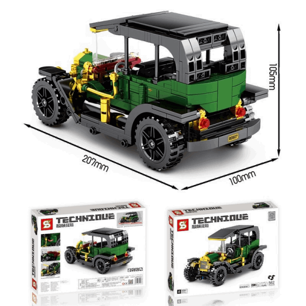 BestToys Lego կոնստրուկտորներ Կոնստրուկտոր ռետրո ավտոմեքենա l «Technique 8201»