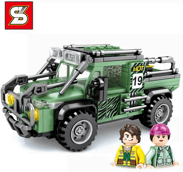 BestToys Lego constructors Famous car world 5120