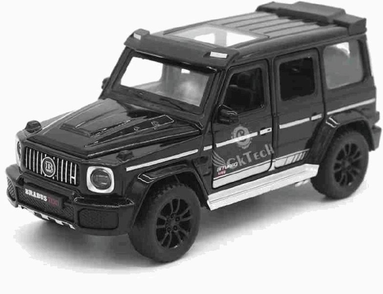 MS921-3 Մետ.Brabus 1:18 6բացվ.լույս սալոն մեծ ծուխ էլեմենտով