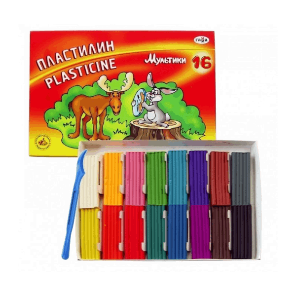 BestToys Other things for school Plasticine set Gamma 16