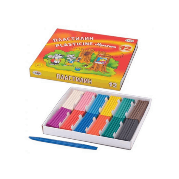 BestToys Other things for school Plasticine set Gamma 12