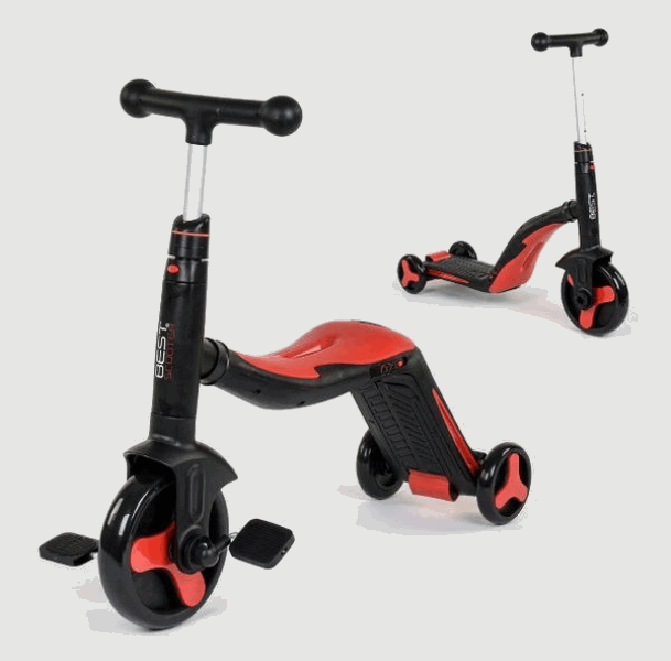 BestToys Scooters Bike-scooter: 2 in 1