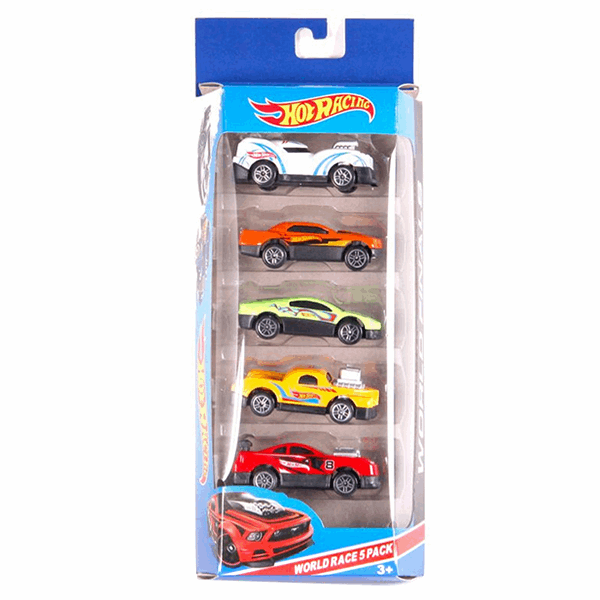 BestToys Collection cars Car set HotRacing 5 pcs