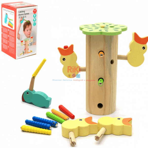 BestToys Wooden cultivating toys 507 ԽԱՂ ՓԱՅՏ ՏՈՒՓՈՎ