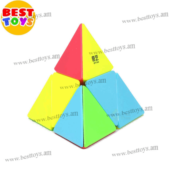 BestToys Զարգացնող և ինտելեկտուալ խաղեր Գլուխկոտրուկ “Pyraminx 2×2”