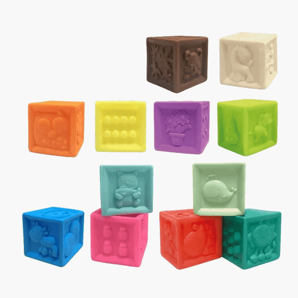 Huanger Huanger Set of rubber cubes
