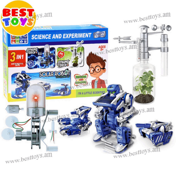 BestToys Գիտափորձեր 3-in-1 Science Experiment Kit