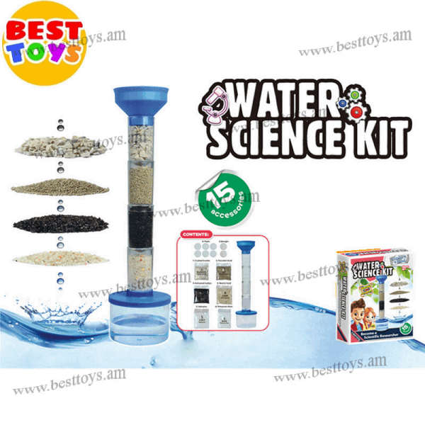 BestToys Գիտափորձեր Interaction with water