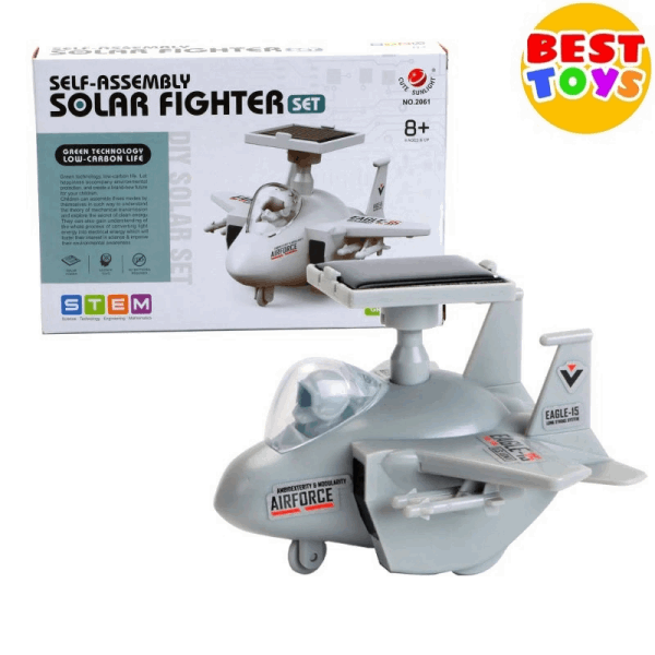 BestToys Գիտափորձեր A solar powered airplane