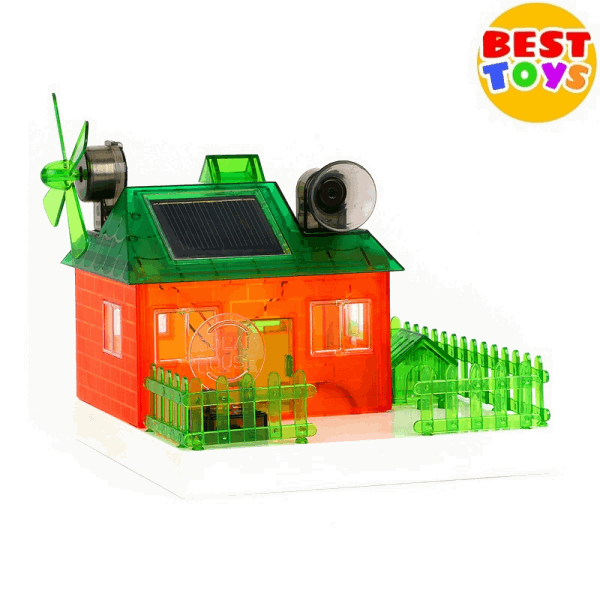 BestToys Գիտափորձեր Արևային մարտկոցներով տնակ