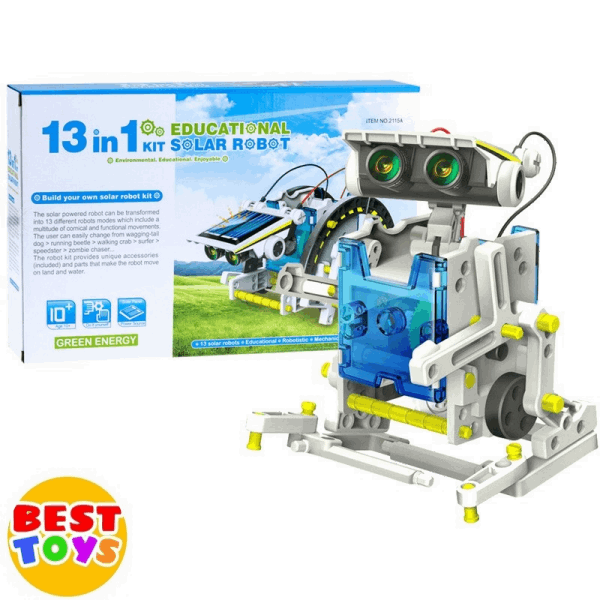 BestToys Գիտափորձեր 13 In 1 Educational kit solar robot