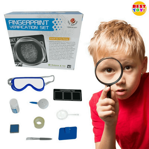 BestToys Գիտափորձեր Fingerprint study kit