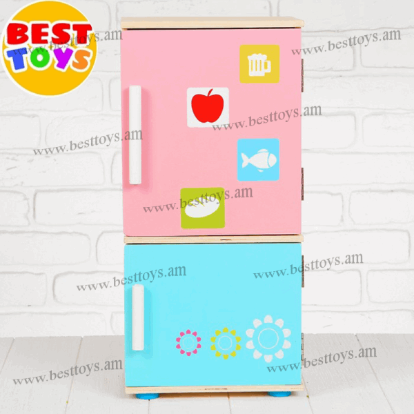 BestToys Wooden kitchen sets Wooden refrigerator