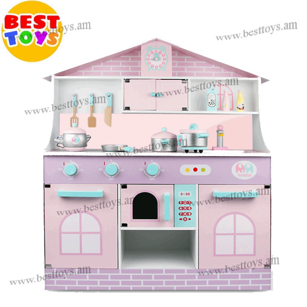 BestToys Деревянные куханные наборы Кухонный гарнитур деревянный КС-3