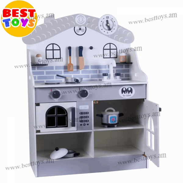 BestToys Деревянные куханные наборы Кухонный гарнитур деревянный КС-4