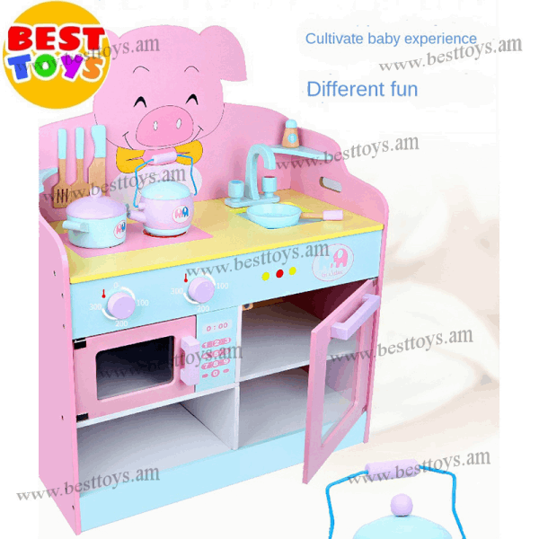 BestToys Wooden kitchen sets Wooden kitchen set MSN18007