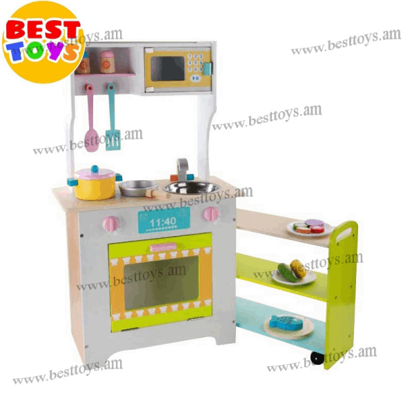 BestToys Деревянные куханные наборы Кухонный гарнитур деревянный м5