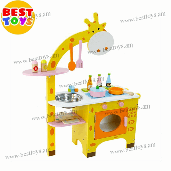 BestToys Деревянные куханные наборы Кухонный гарнитур деревянный MSN15029