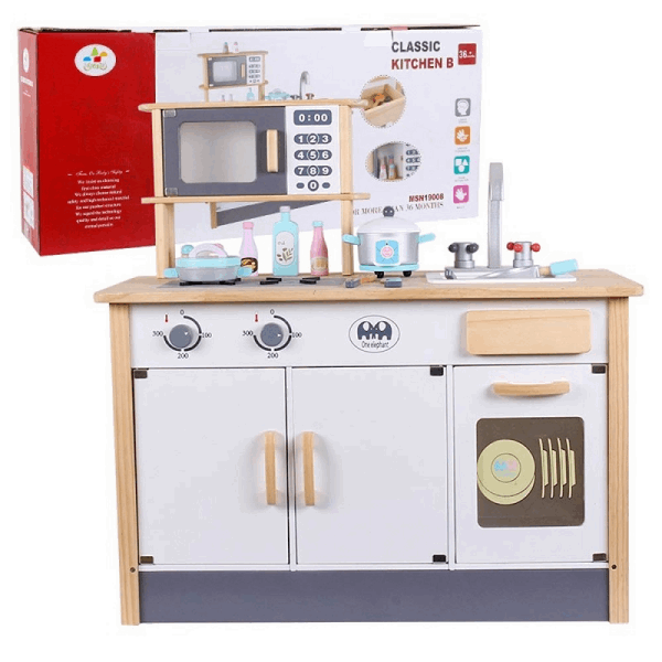 BestToys Wooden kitchen sets Classic large kitchen set wooden (B)