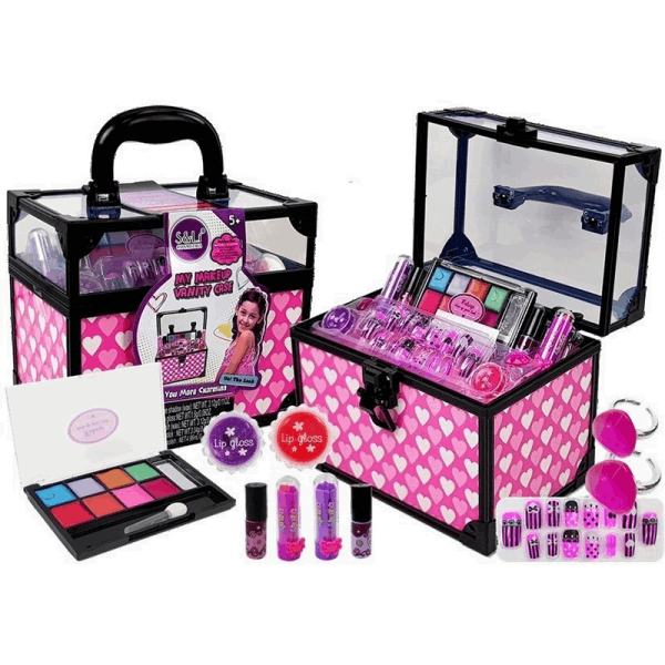 BestToys Շպարի և խնամքի հավաքածուներ,,, Baby cosmetics set with suitcase