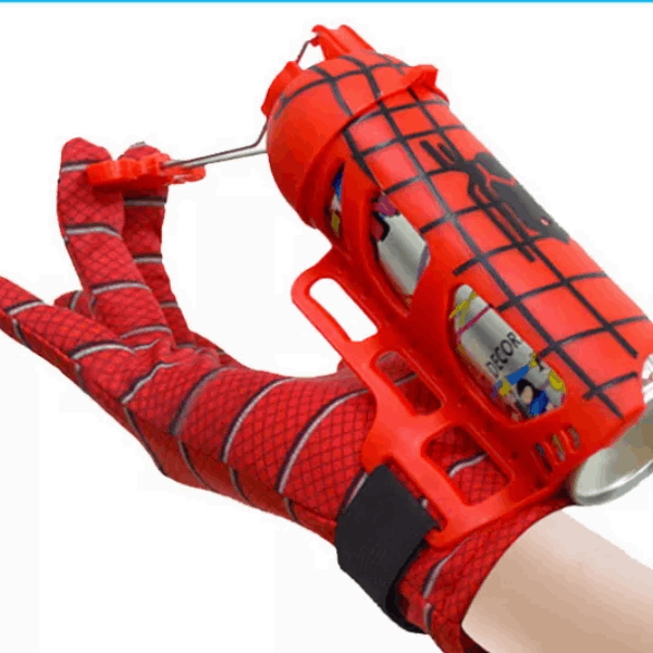 BestToys Զենքերի հավաքածուներ 2-ը 1-ում ձեռնոց ՝ Spider-Man