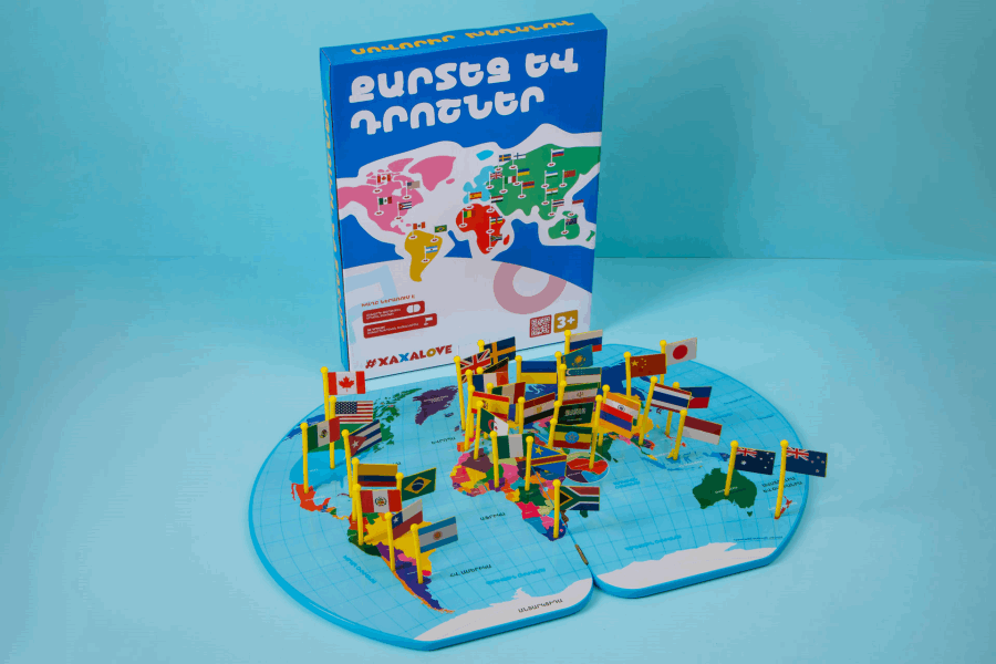 #Xaxalove Զարգացնող և ինտելեկտուալ խաղեր Карта и флаги