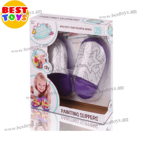 BestToys Ժամանցային խաղեր Colored slippers model 2