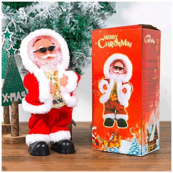 BestToys Ամանորյա խաղալիքներ Santa with a chain