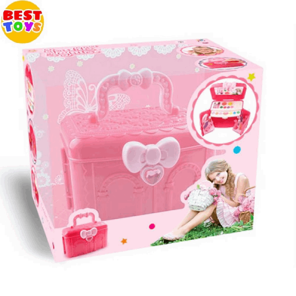 BestToys Շպարի և խնամքի հավաքածուներ,,, Children's jewelry box with cosmetics