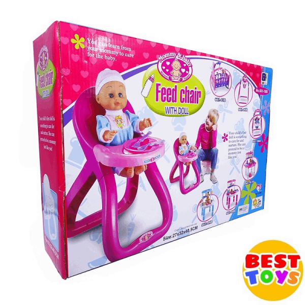 BestToys Doll Doll's high chair