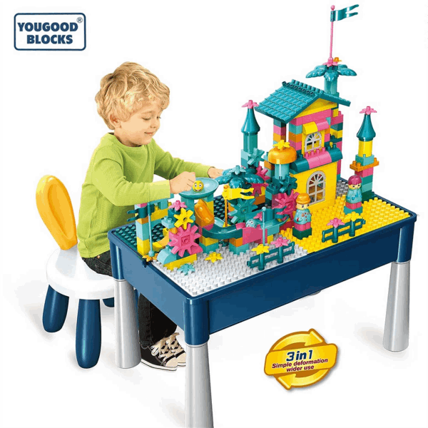 BestToys Tables for Lego Լեգո սեղան աթոռով UG600