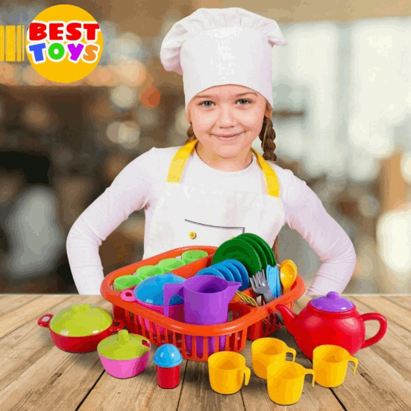 BestToys Kitchens and sinks Kitchen set with dryer