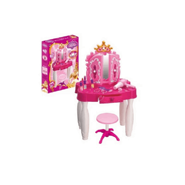 BestToys Toilet sets Children's dressing table with stool and mirror model 4