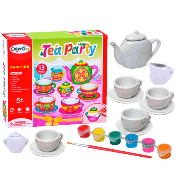 BestToys Painting sets GPS8151 Թեյի հավաք ներկելու տուփ հավաք